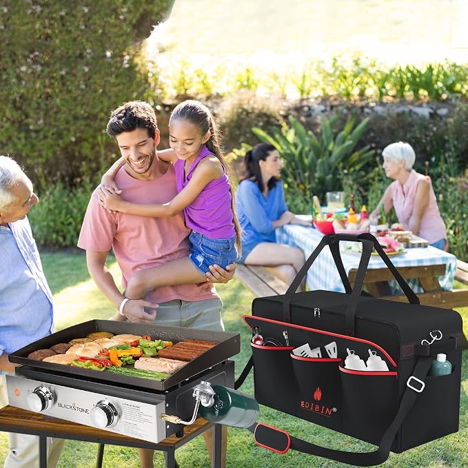 22" Griddle Carry Bag for Blackstone 22 Inch Tabletop Grill Without Hood - Image 2