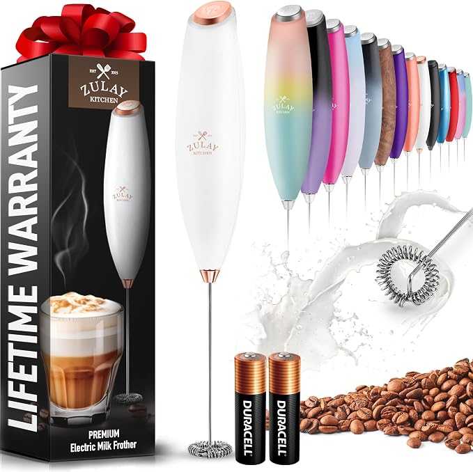 Zulay Powerful Milk Frother for Coffee by ZulayKitchen