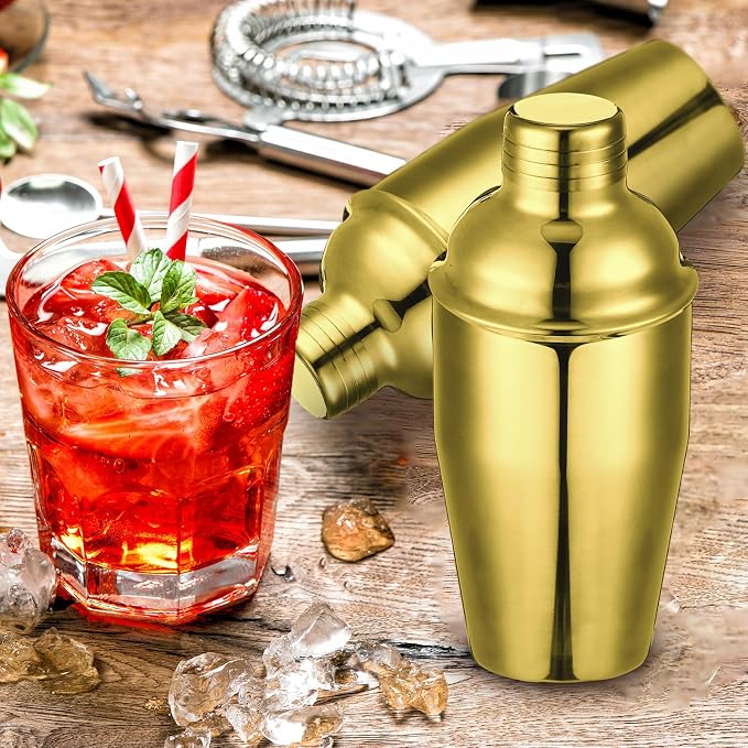 Nitial 9 Pcs Bar Cocktail Shaker Professional Stainless Steel Martini Drink - Image 5