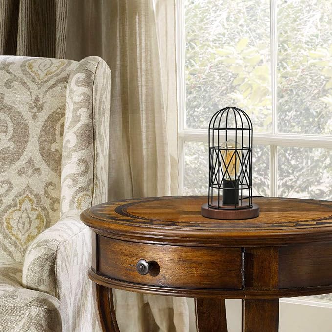 Touch Control Table Lamp, Industrial Bedside Lamp - Image 5