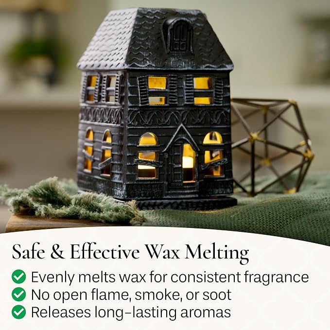 Candle Warmers Etc. Haunted Mansion Canopy Fragrance Warmer – Use - Image 2
