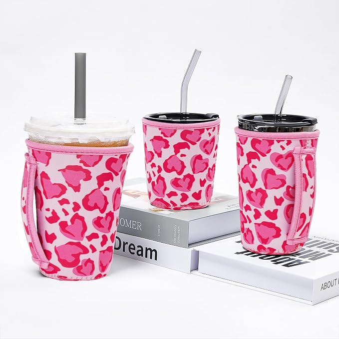 3 Pack Iced Coffee Sleeve Insulator Sleeves - Image 3