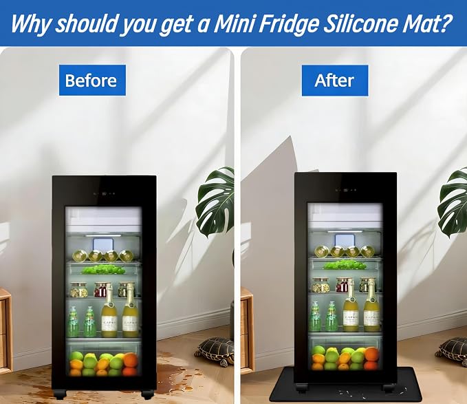 Mini Fridge Silicone Mat 23.6x19.7 Inch - Image 2