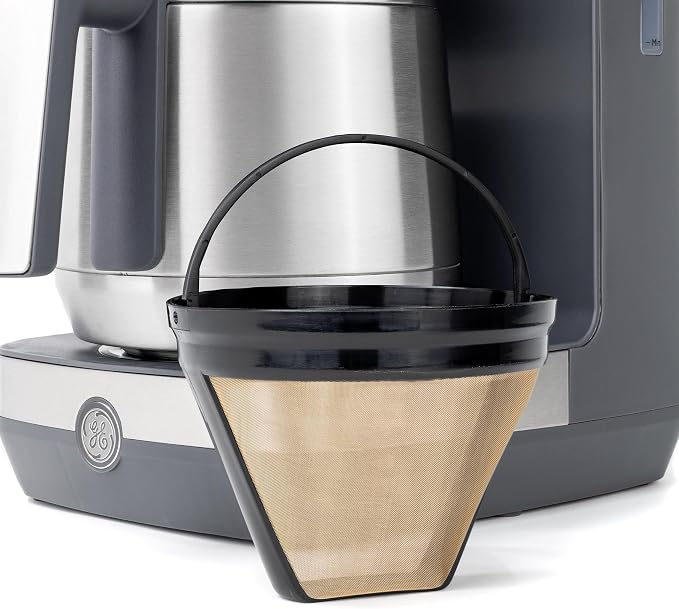 GE Drip Coffee Maker With Timer | 10-Cup Thermal Carafe Coffee Pot Keeps Coffee - Image 6