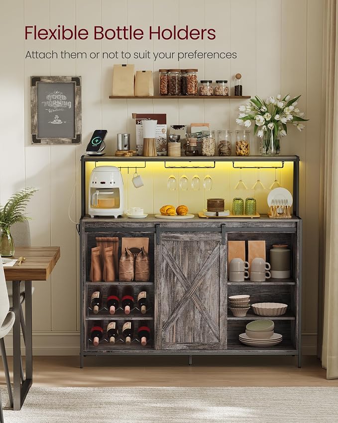 VASAGLE Coffee Bar Cabinet - Image 7