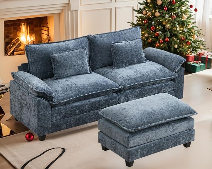 Modular Sectional Sofa, Cloud Couch by OQQOEE