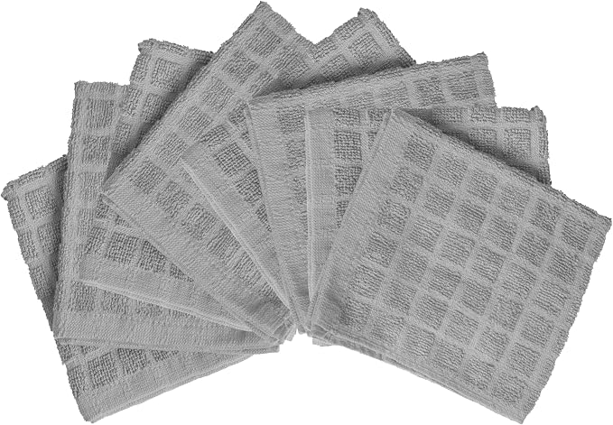 Bumble Dish Cloths | 12" x 12" | 100% Cotton Kitchen Towels | 406 GSM | Soft - Image 2