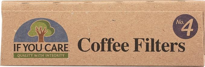 If You Care # 4 Cone Shaped Unbleached All Natural Compostable Coffee Filters - Image 6