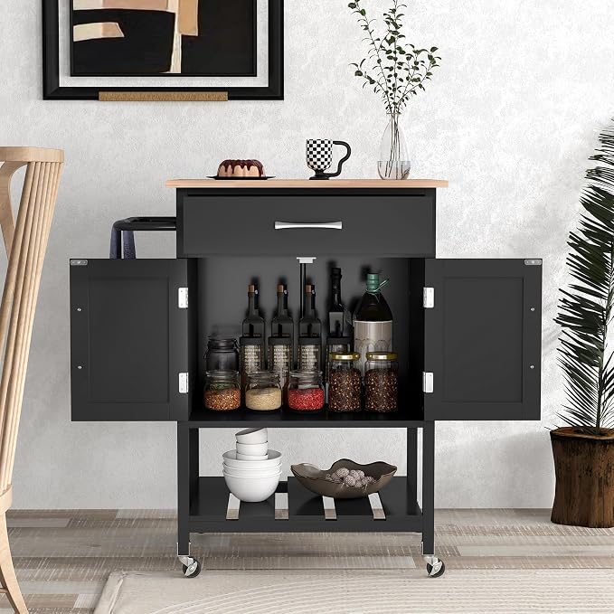 Giantex Kitchen Island Cart - Image 4