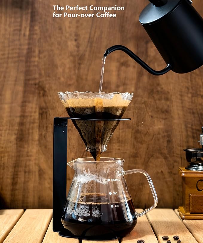 Pour Over Coffee Station Coffee Dripper Stand Stainless Steel - Image 4