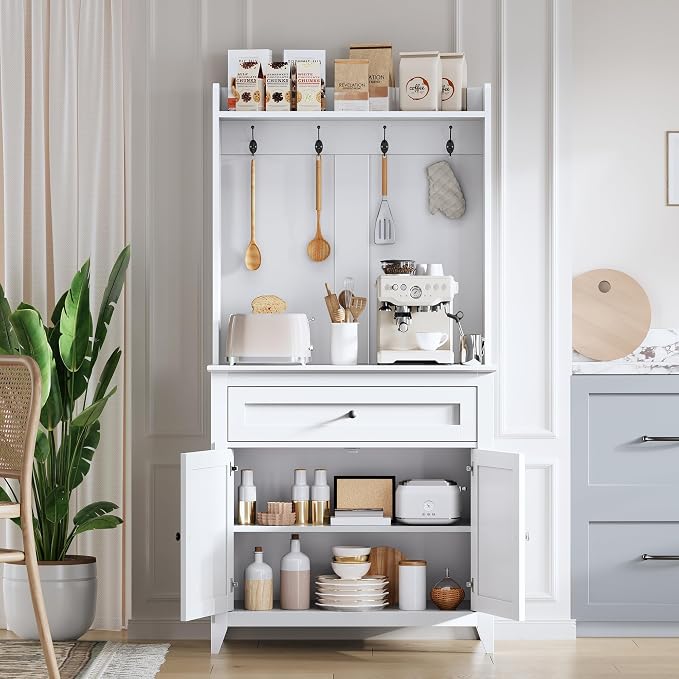 IDEALHOUSE 63'' Pantry Cabinet - Image 7