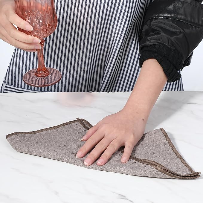 4 Pcs Barista Cloth, Coffee Machine Cloth Coffee Machine Accessories 30 x 30 CM - Image 6