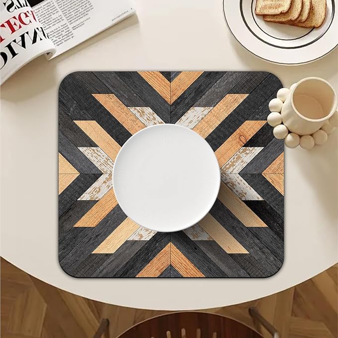 Boho Western Dish Drying Mat - Image 5