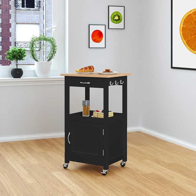 eHemco Kitchen Island Cart on Wheels - Image 2