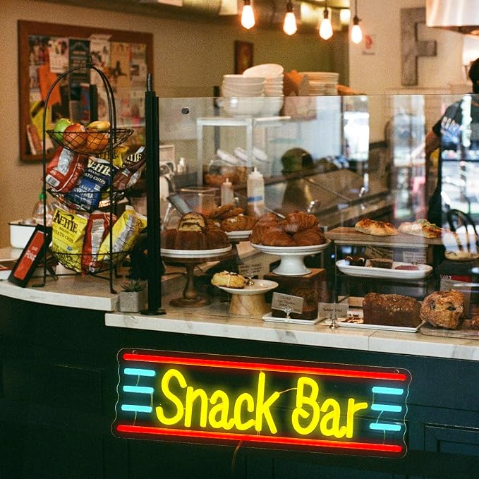 Snack Bar Neon Sign Dimmable Bar Neon Light - Image 7
