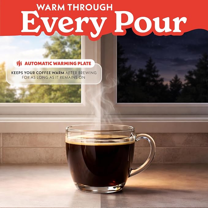 Gourmia 12 Cup One-Touch Coffee Maker – Pause and Serve - Image 4