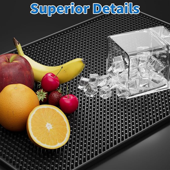 Premium Bar Mat, Premium A Bar Above Heavy Duty Bar Mat, 0.4in Thick Durable - Image 7