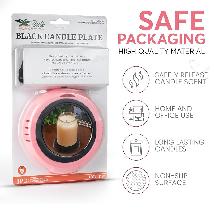 Large Candle Warmer Plate Safely Releases Scents Without a Flame - Image 6