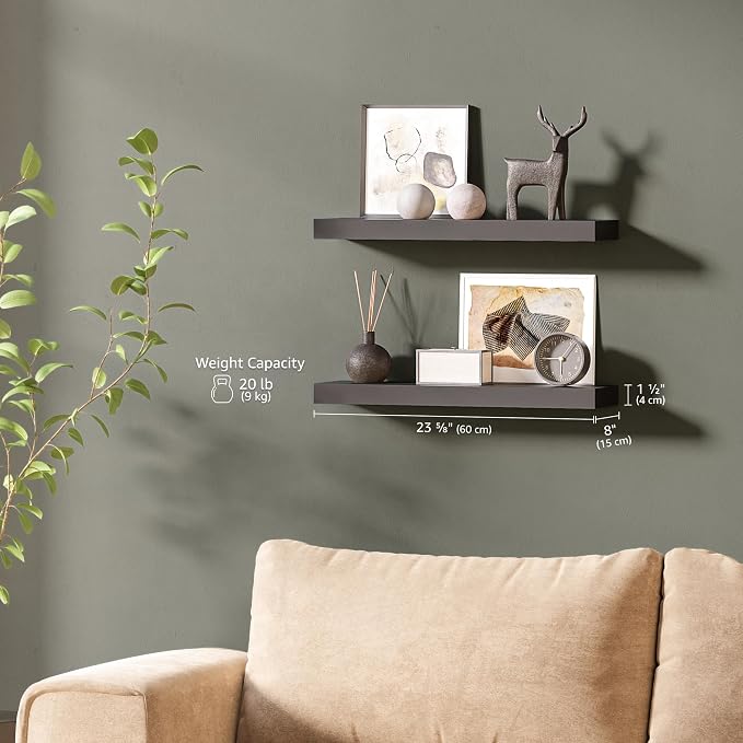 Ballucci Floating Shelves for Wall, - Image 3