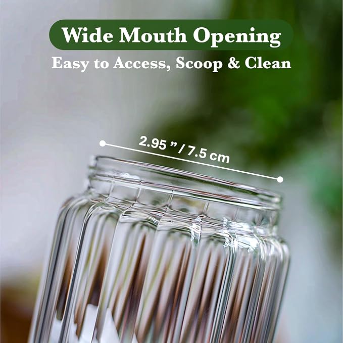 Decorative Borosilicate Glass Jar - Image 4