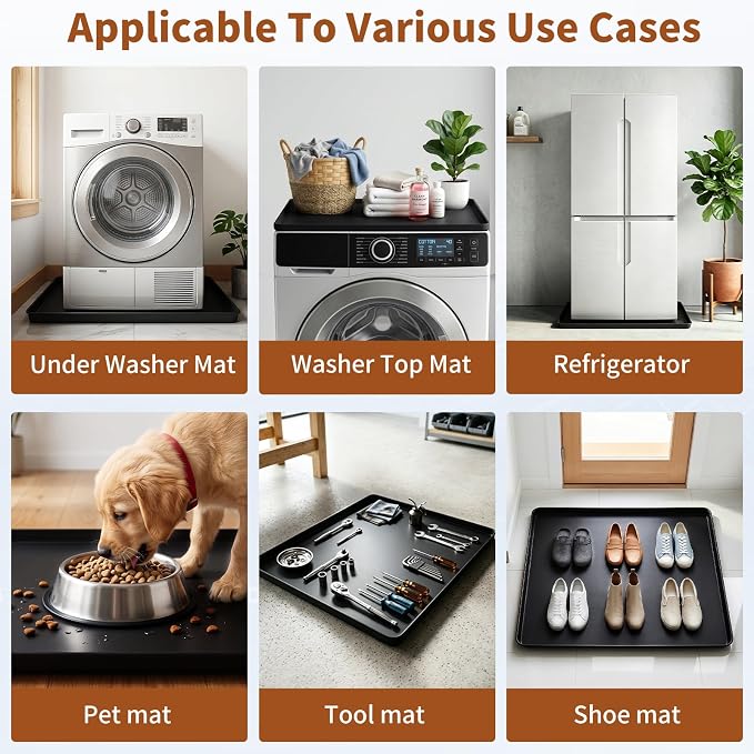Washing Machine Drain Pan Silicone Mat 29"x29" - Image 7