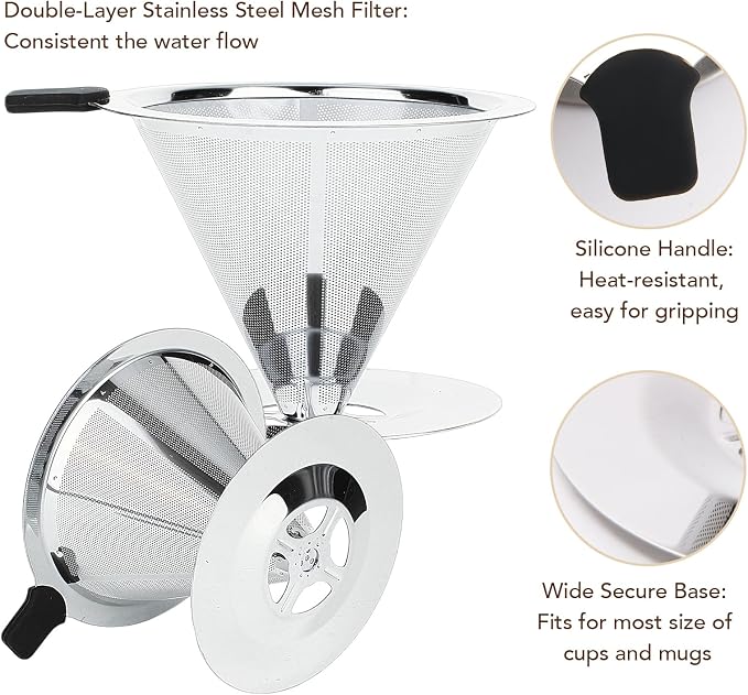 Premium Pour Over Coffee Dripper - Image 4