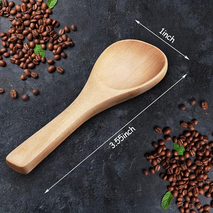 30 Pcs Small Wooden Spoons, 3. 5 Inch Mini Wood Natural Spoons - Image 3