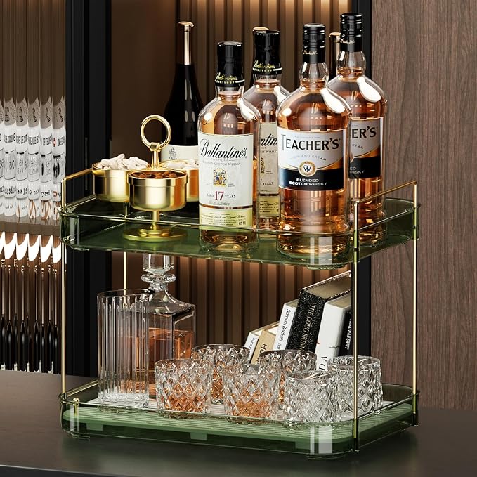 Seoneiro Whiskey Tray, Glass Cup Rack, Mug Holder, Coffee Cup Organizer - Image 6