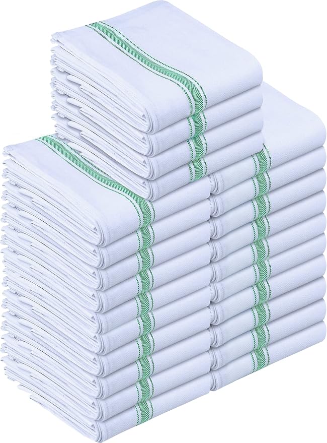 Utopia Towels Green Dish Towels 100% Ring Spun Cotton Highly Absorbent & by Unknown
