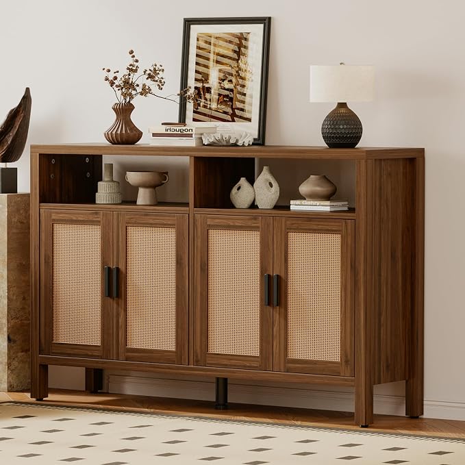 Mericonia Rattan Buffet Cabinet - Image 3