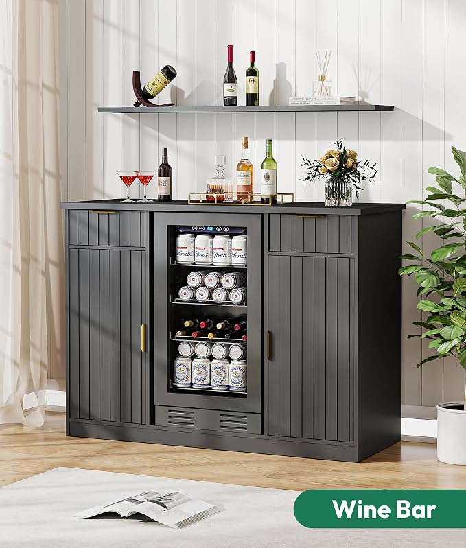 Lamtor Coffee Bar Cabinet with Storage - Image 8