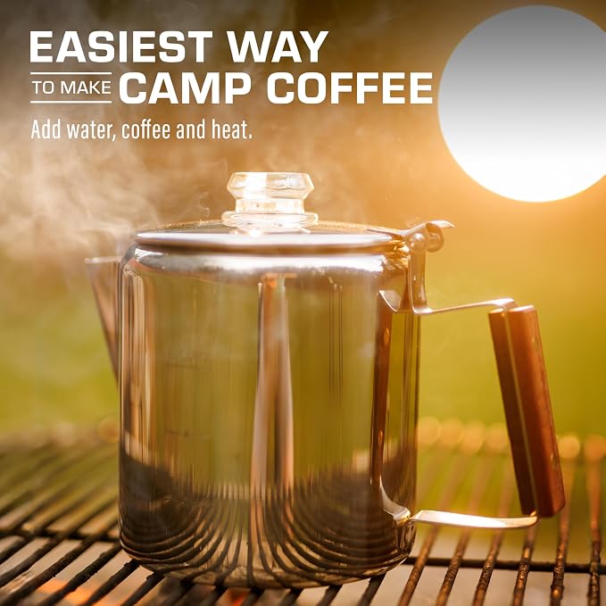 COLETTI Bozeman Percolator Coffee Pot — NO Aluminum or Plastic - Image 4