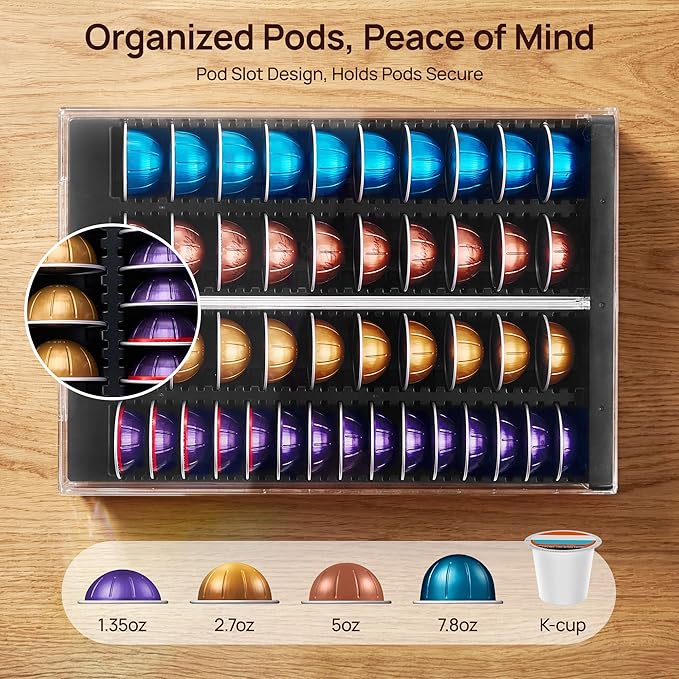 Vtopmart Coffee Pod Drawer Organizer - Image 4