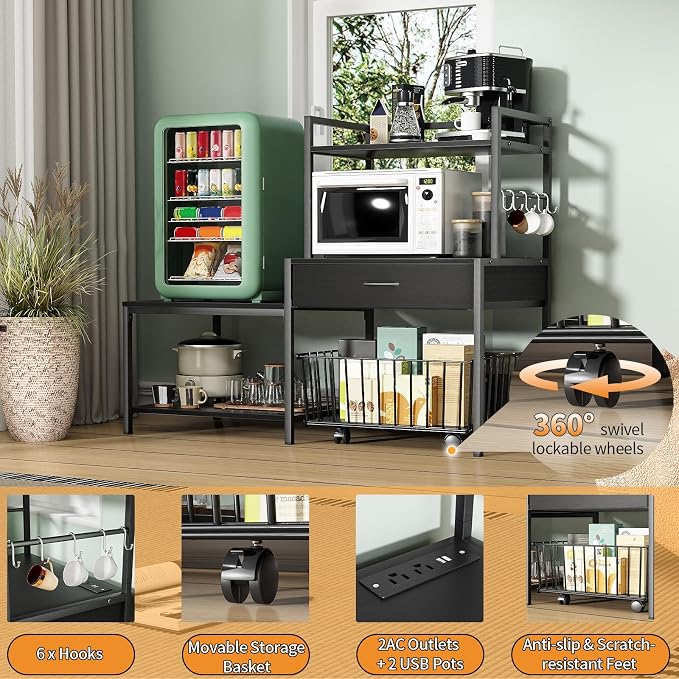 kepptory Mini Fridge Stand - Image 4