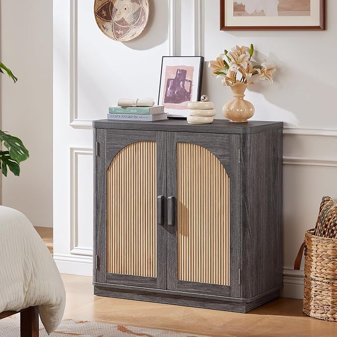 LEYAOYAO Fluted Buffet Cabinet - Image 7