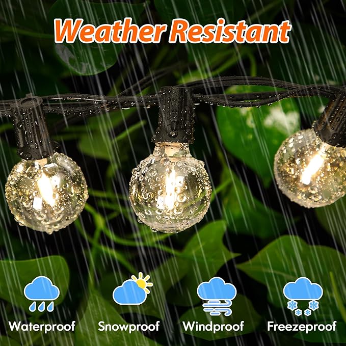 150FT LED Outdoor String Lights - Image 3
