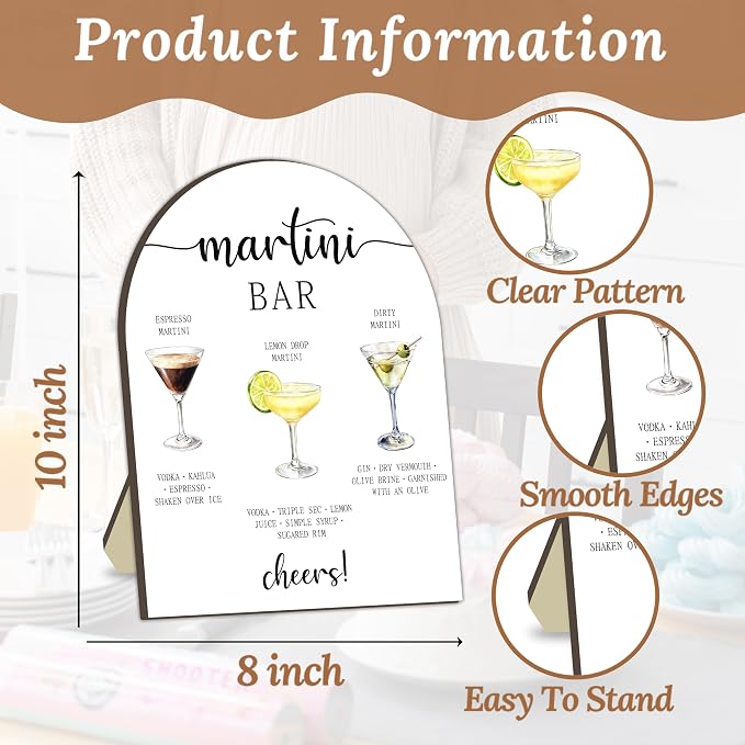Margarita Bar Sign, Cocktail Bar Station Sign - Image 2