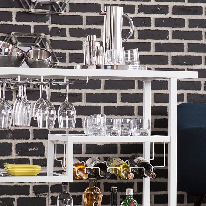 Holly & Martin Zephs Bar Cart White - Image 8