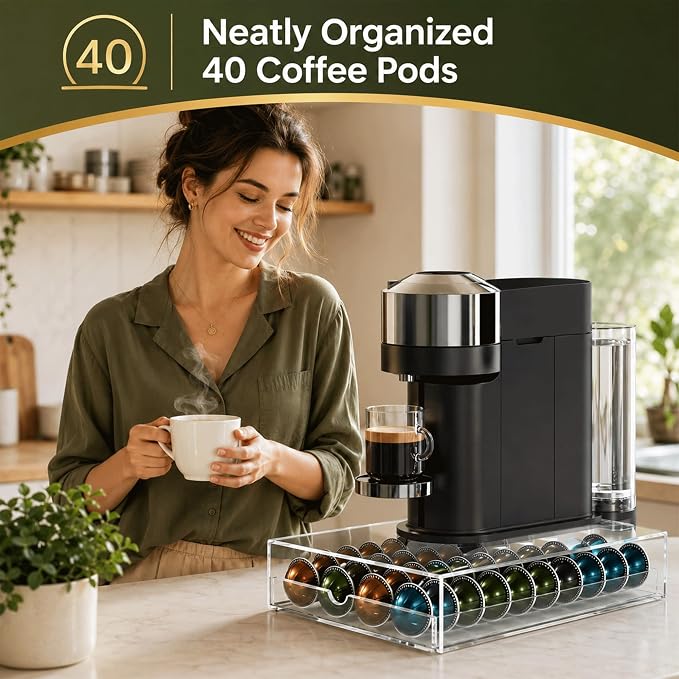 Coffee Pod Drawer Organizer Compatible - Image 2