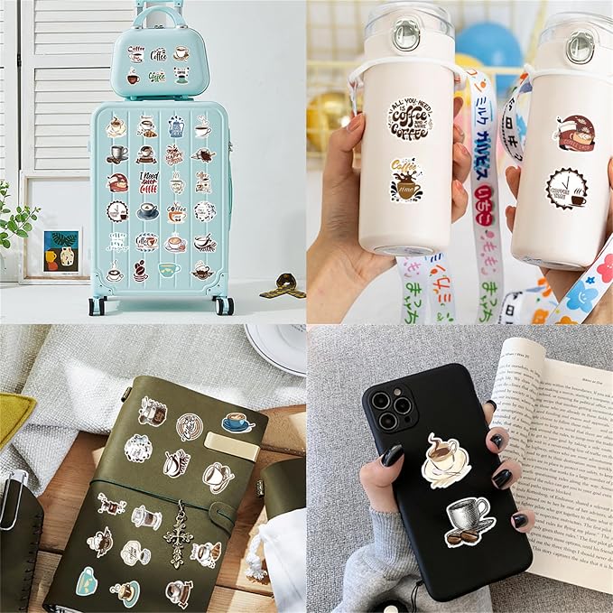 Aesthetic Coffee Theme Stickers - Image 6