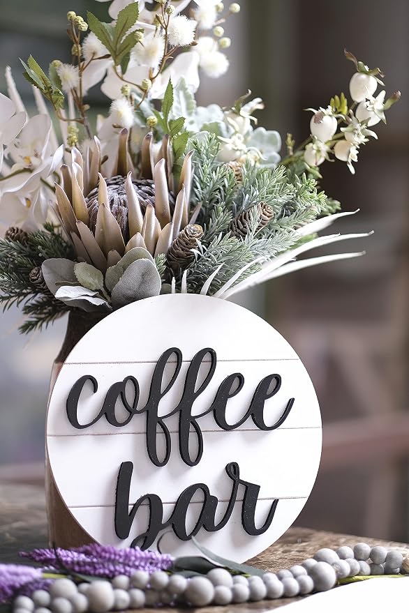 Lavender Inspired 3D Coffee Cutout Word - Image 6