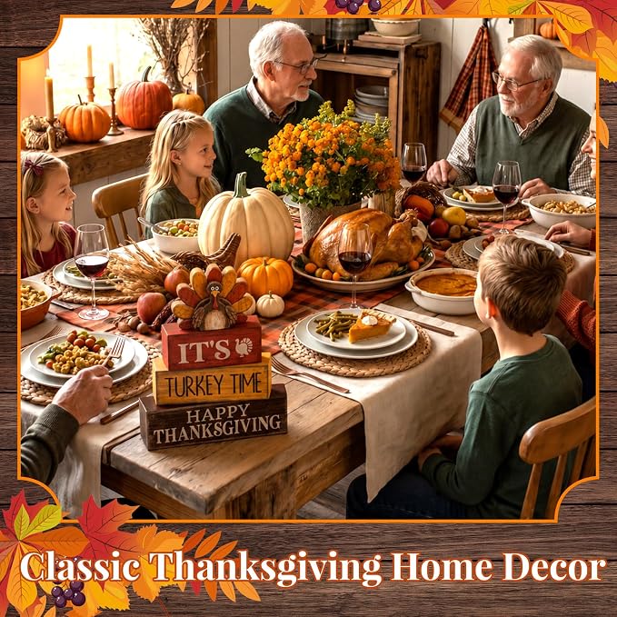 Lineshading 4 Pcs Fall Decorations - Image 6