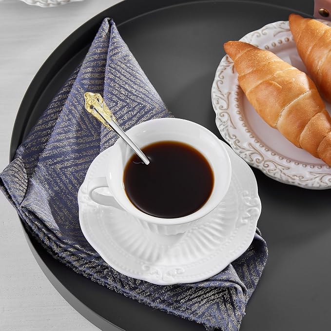 KEAWELL Luxurious 5.1-Inch Espresso Spoons Set - Image 6