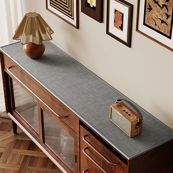 Sideboard Buffet Cabinet Cover, Super Absorbent Mat by Unknown
