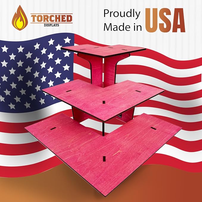 3-Tier Corner Retail Table Display Stand - Image 6
