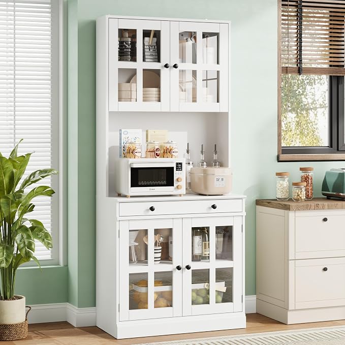 Garvee 72 Inch Kitchen Pantry Cabinet by Garvee