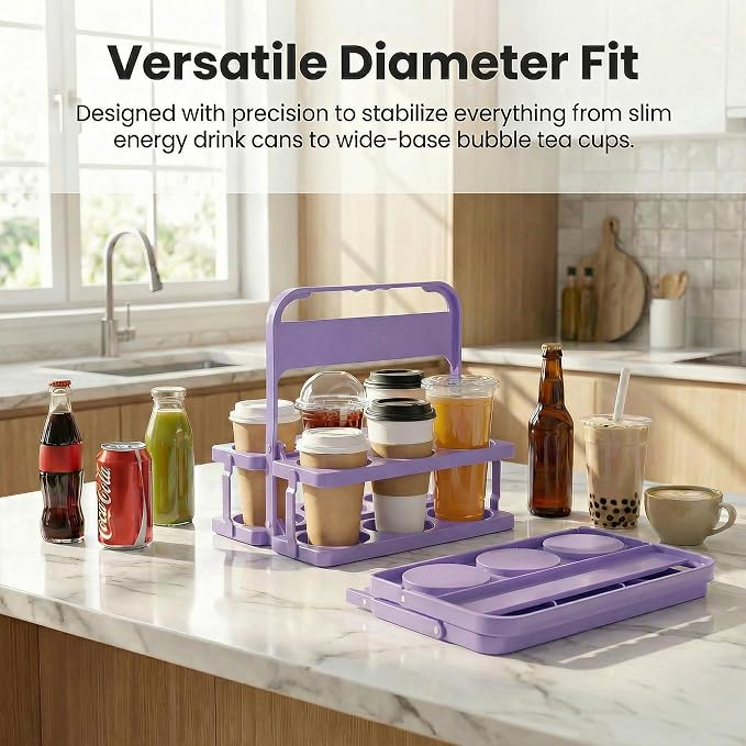 6 Cup Drink Carrier for Delivery - Image 7