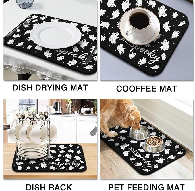 Fun Coffee Mat 24inx18in, Coffee Bar Mat - Image 4