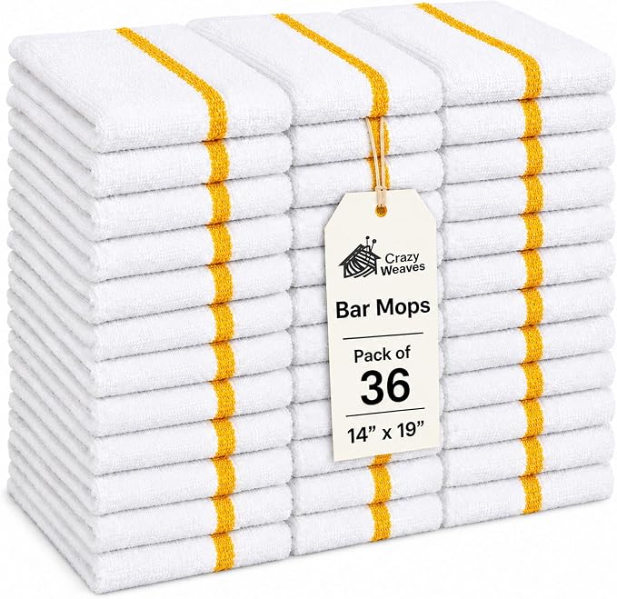Bar Mops Pack of 36 by CRAZYWEAVES