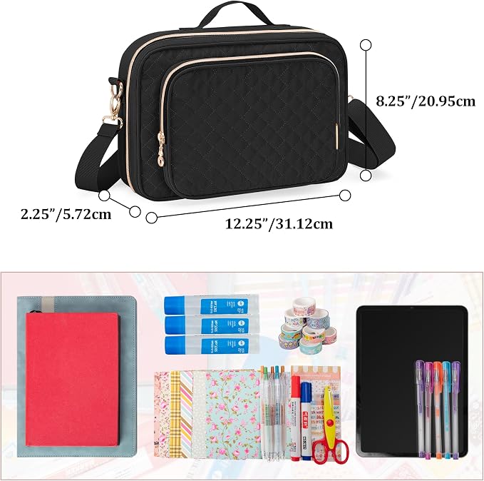 Teamoy Journal Supplies Storage Case, Journal Supplies Holder - Image 6